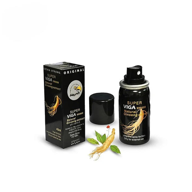 Super Viga 990000 Natural Ginseng Extract Long Time Spray For Men